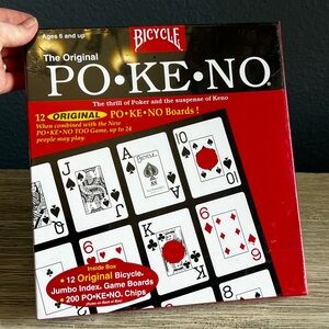 🆕 Bicycle PO-KE-NO Card Game